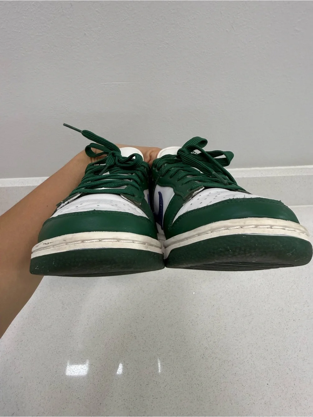 NIKE Women’s Dunk Low Retro Gorge Green Midnight Navy DD1503-300